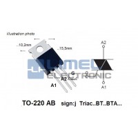 BTA16-600B TRIAK TO-220 -STM-